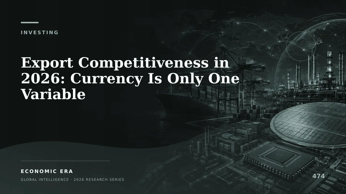 Export Competitiveness in 2026: Currency Is Only One Variable