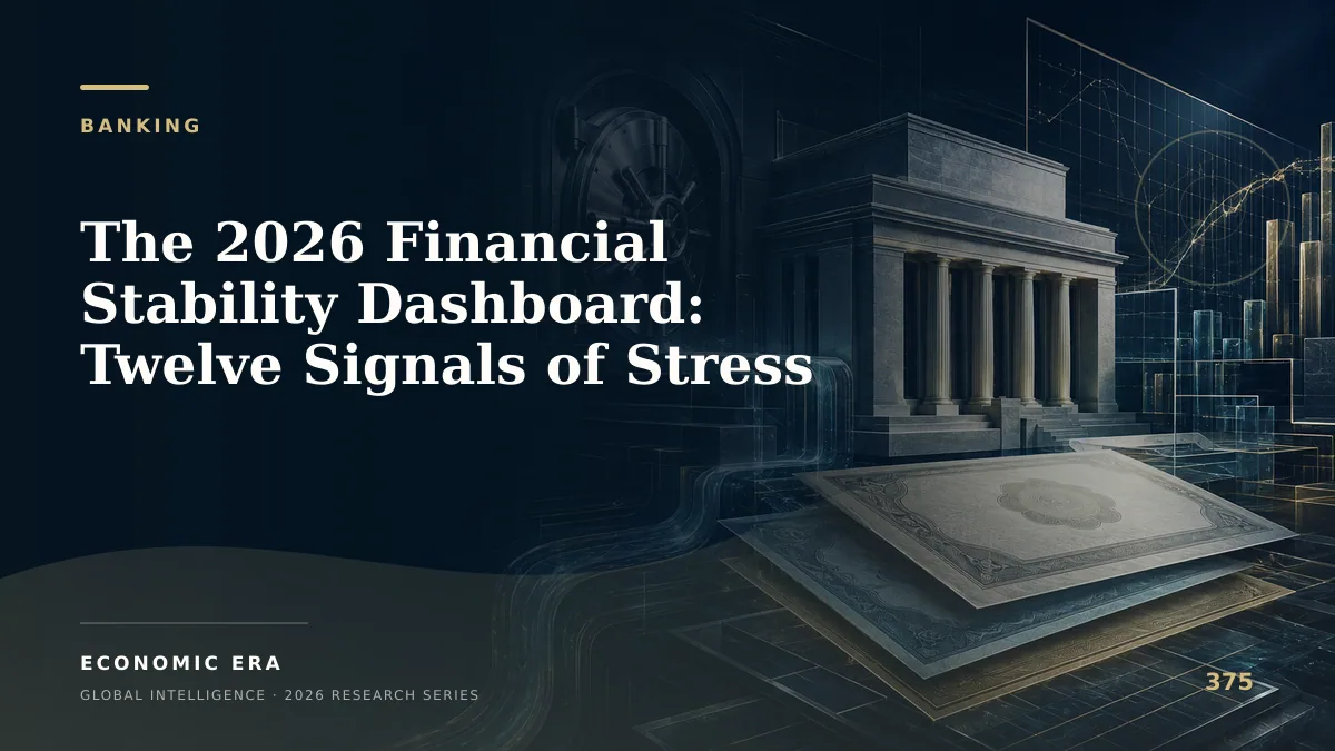 The 2026 Financial Stability Dashboard: Twelve Signals of Stress